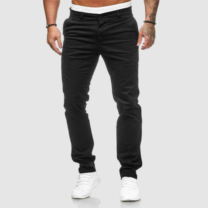 Image of Heren Slim-Fit Chino Broeken