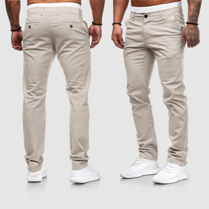 Image of Heren Slim-Fit Chino Broeken
