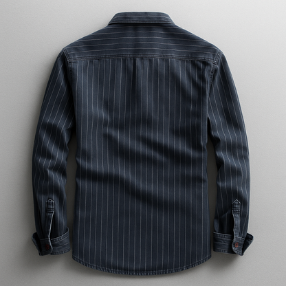 Heren stretchoverhemd met tailored fit voor de hele dag comfort