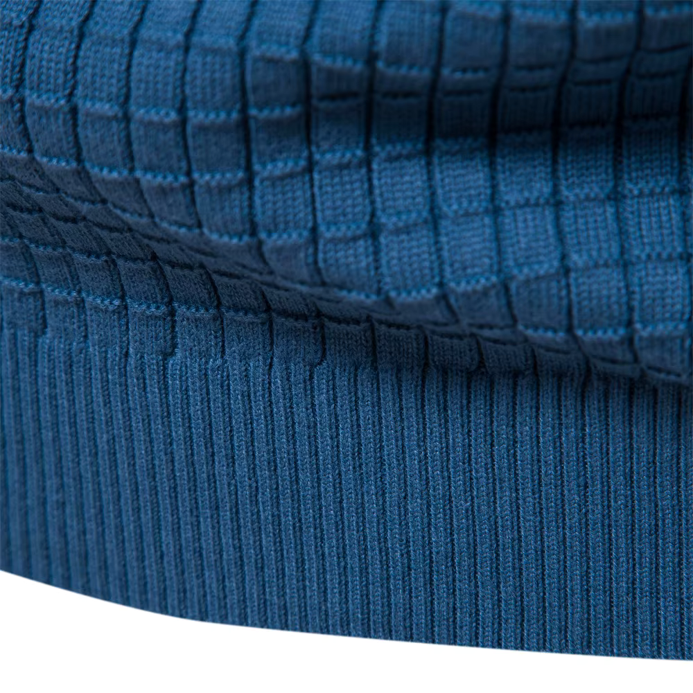 Image of Heren Trui met Textuur en Ronde Hals