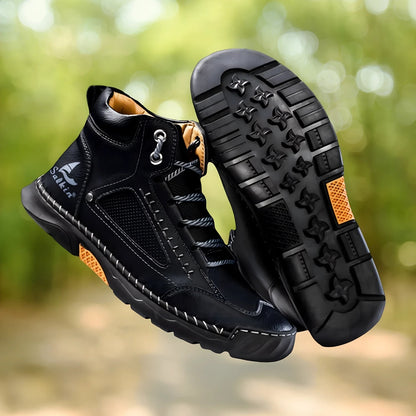 Image of Heren Veterschoenen Enkellaarsjes