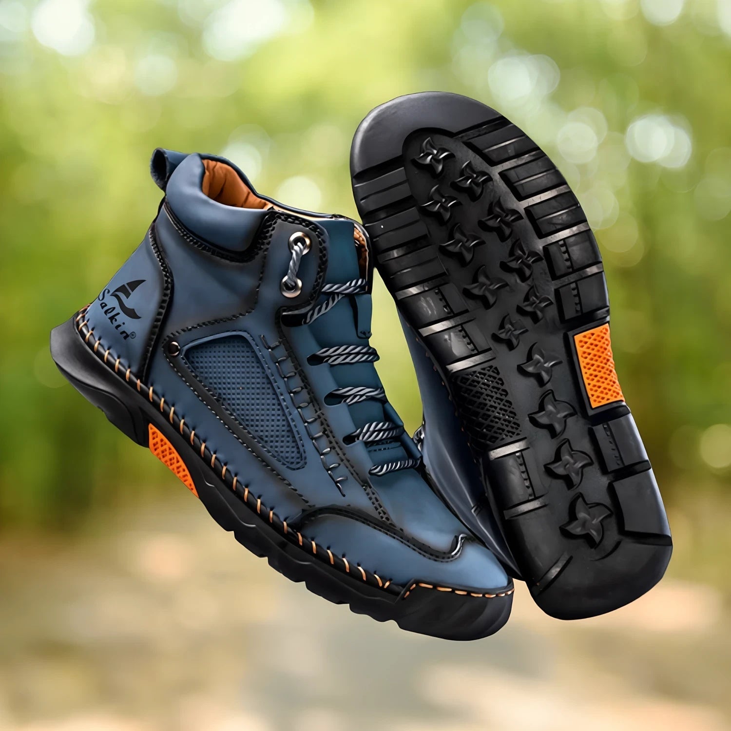 Image of Heren Veterschoenen Enkellaarsjes