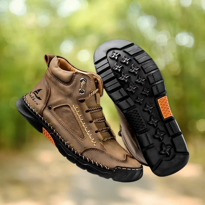 Image of Heren Veterschoenen Enkellaarsjes