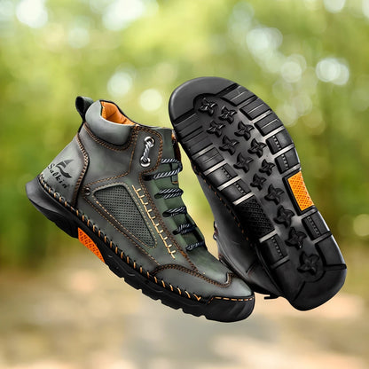 Image of Heren Veterschoenen Enkellaarsjes