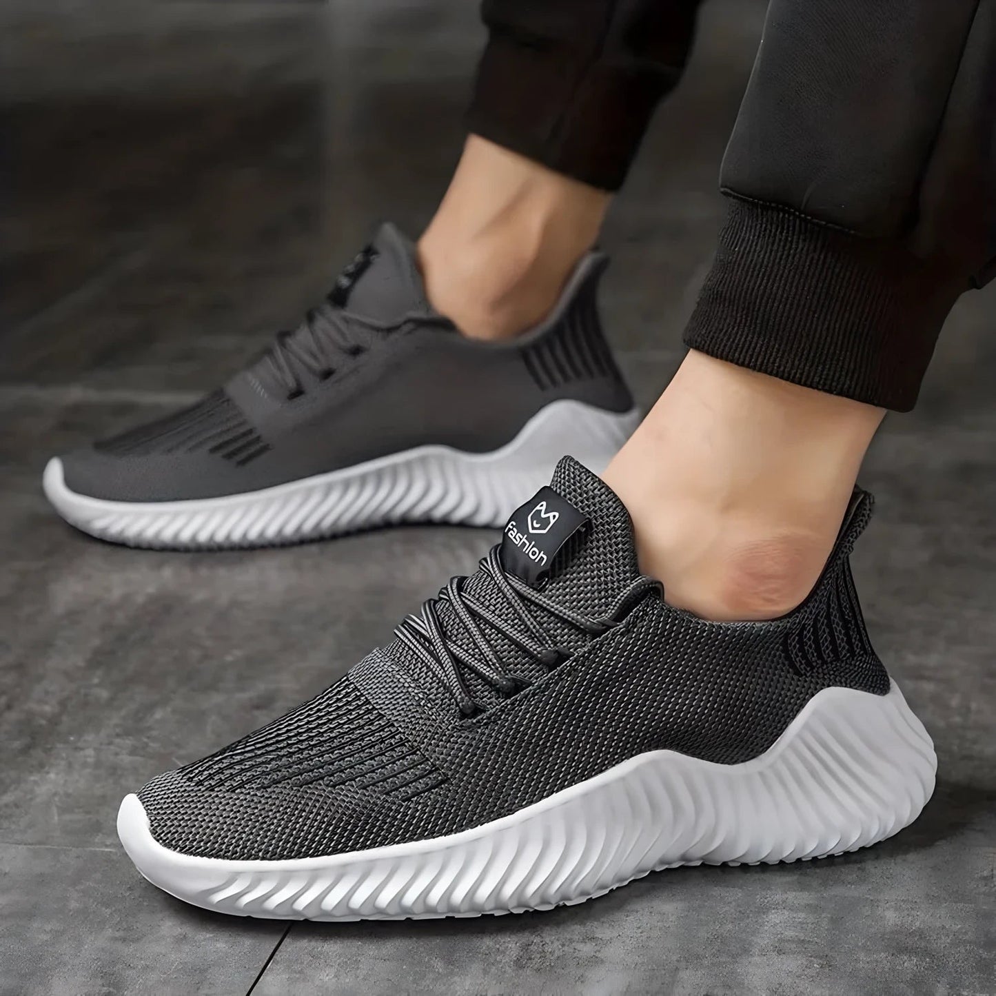 Image of Heren Veterschoenen Hardloopsneakers