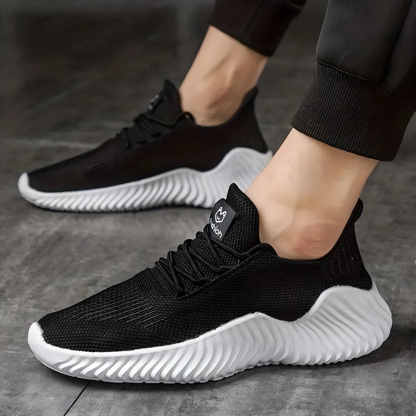 Image of Heren Veterschoenen Hardloopsneakers