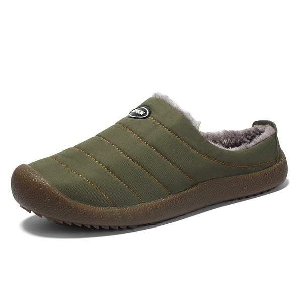 Herenpantoffels – Warm en comfortabel gevoerd