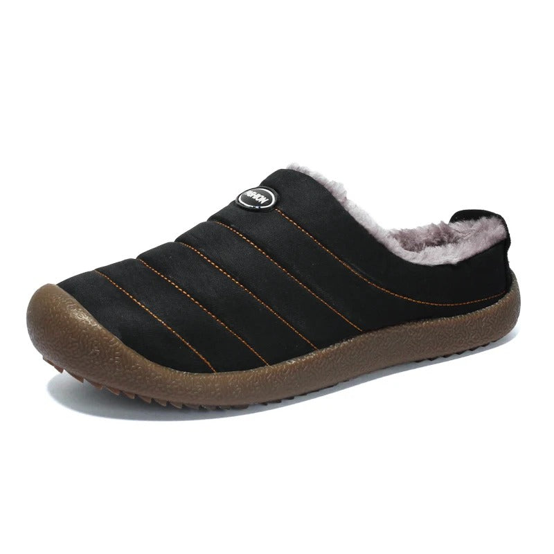 Herenpantoffels – Warm en comfortabel gevoerd
