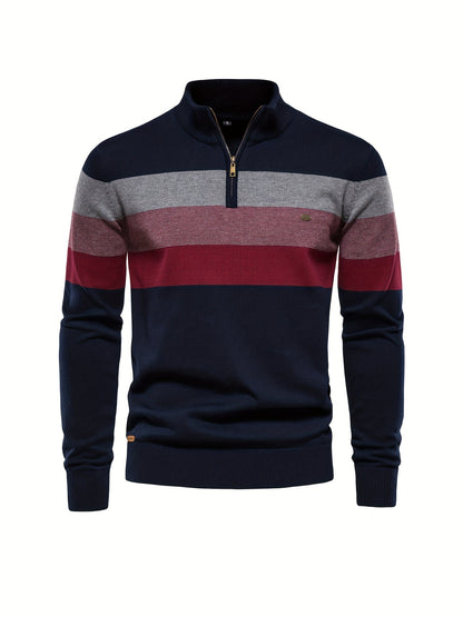 Herentrui met halve rits - Stijlvol & comfortabel