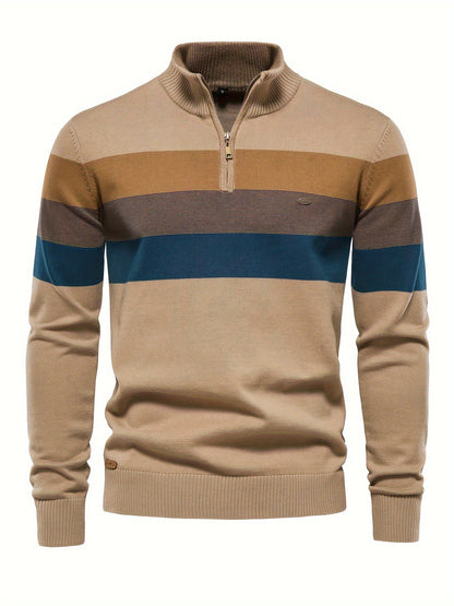 Herentrui met halve rits - Stijlvol & comfortabel
