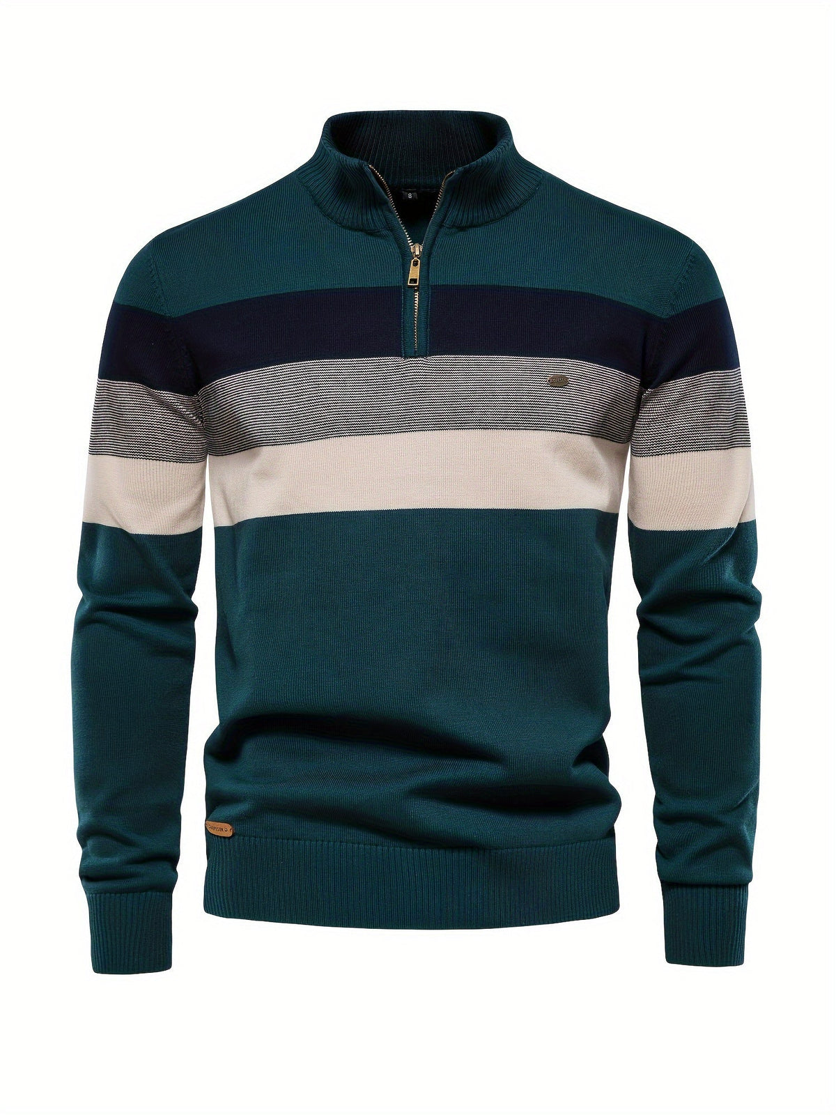 Herentrui met halve rits - Stijlvol & comfortabel