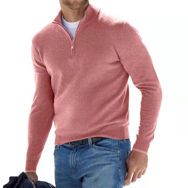 Herentrui met V-hals voor herfst en winter