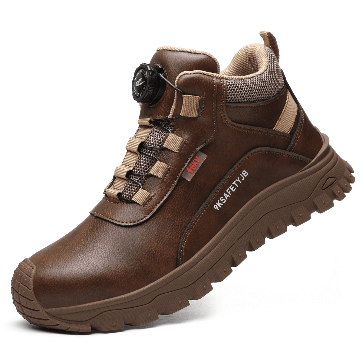 Herenwerkschoenen met profielzool