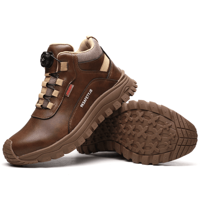Herenwerkschoenen met profielzool