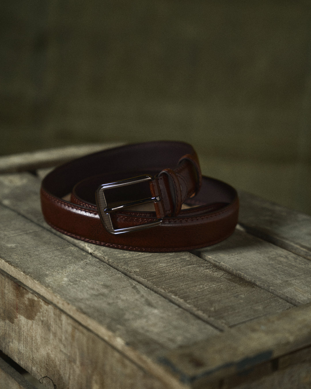 Heritage riem van 100% volnerfleer