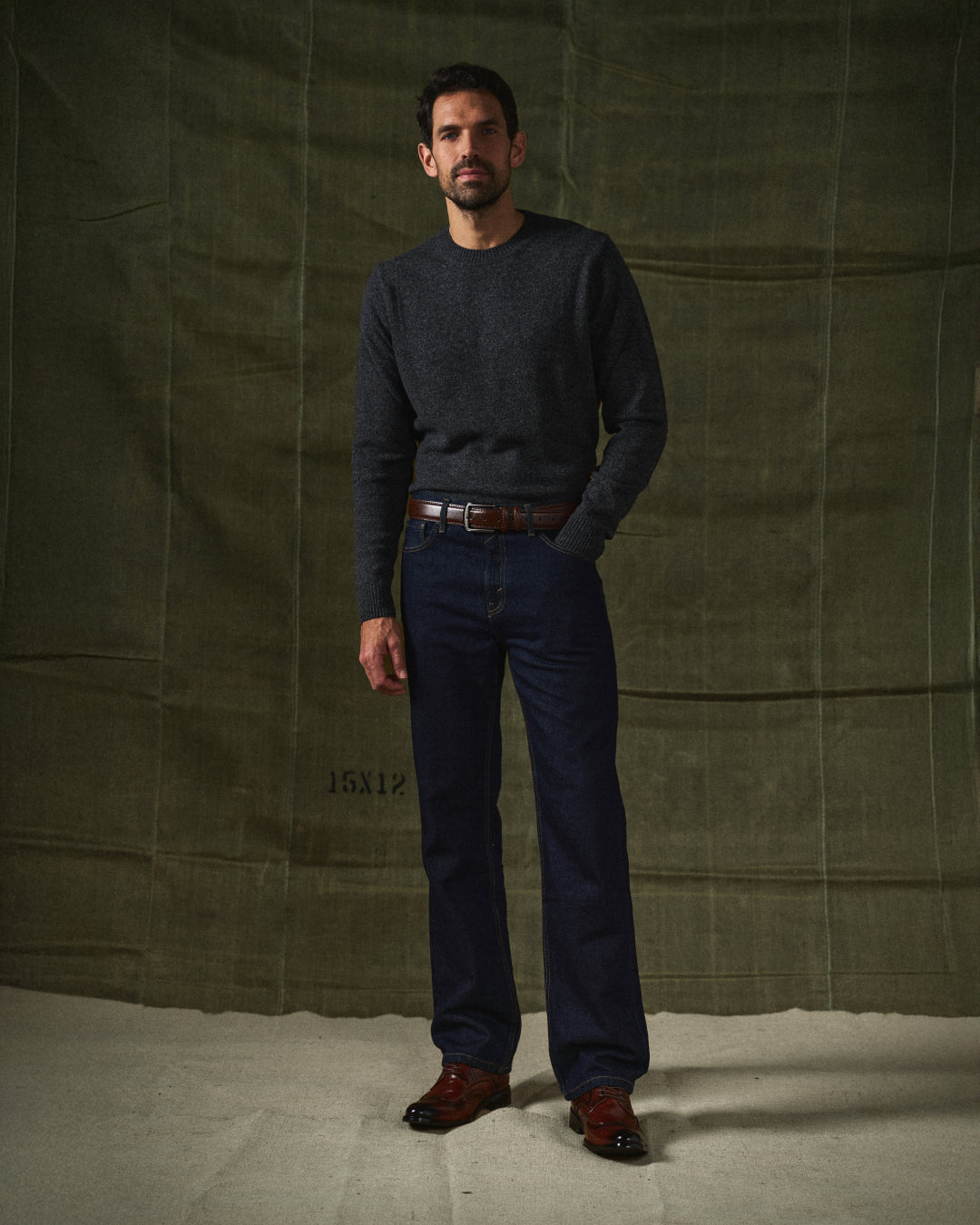 Heritage riem van 100% volnerfleer