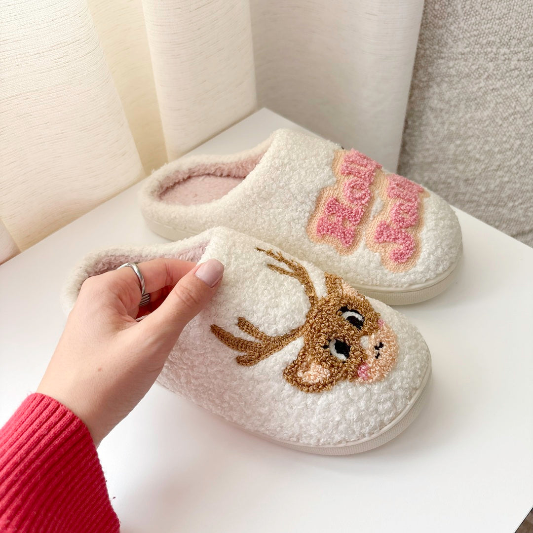 Holly Jolly kerstpantoffels