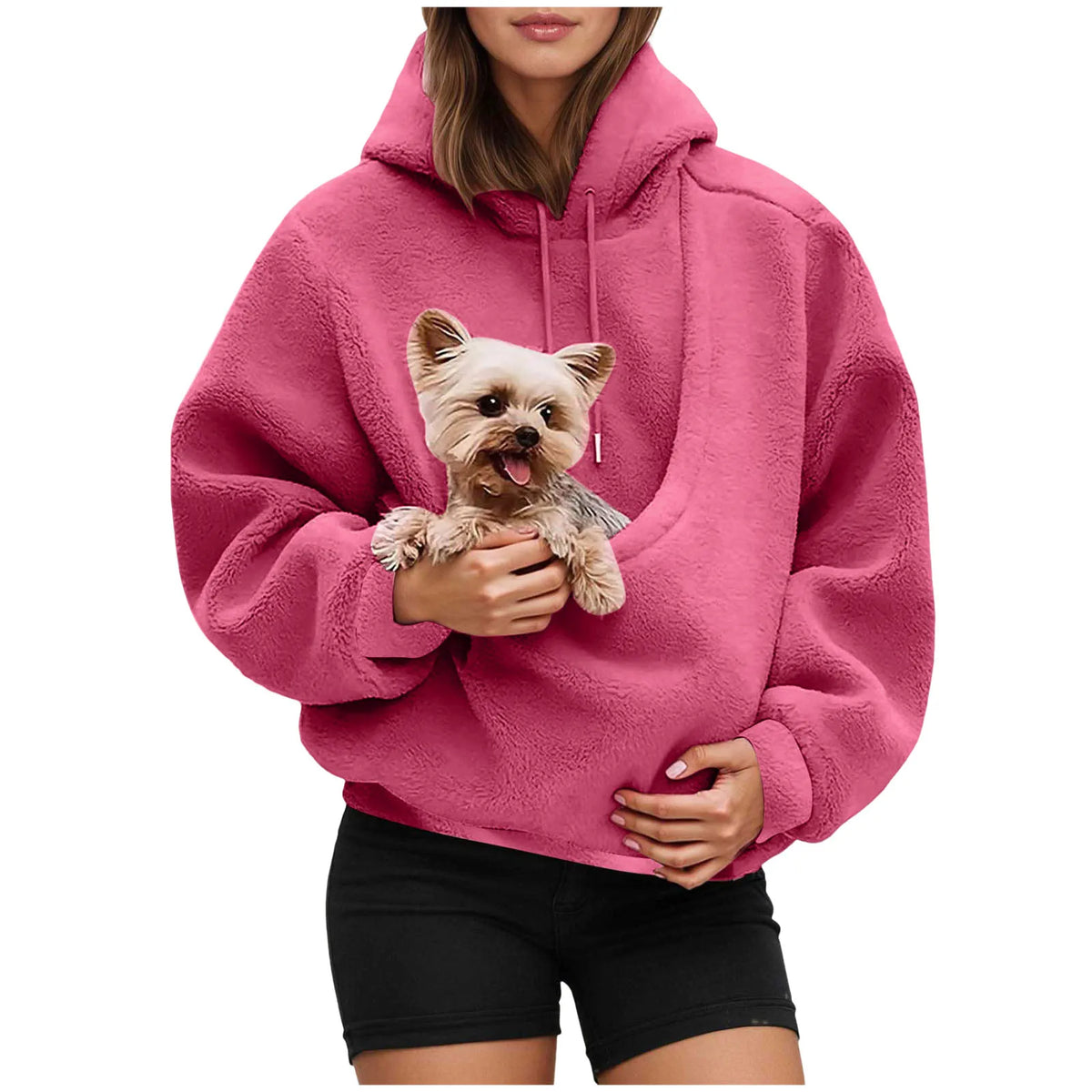 Hoodie voor kattenliefhebbers met kangoeroebuidel voor huisdieren