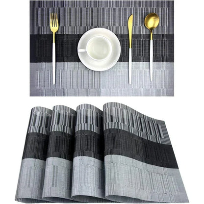 Hoogwaardige wasbare placemats