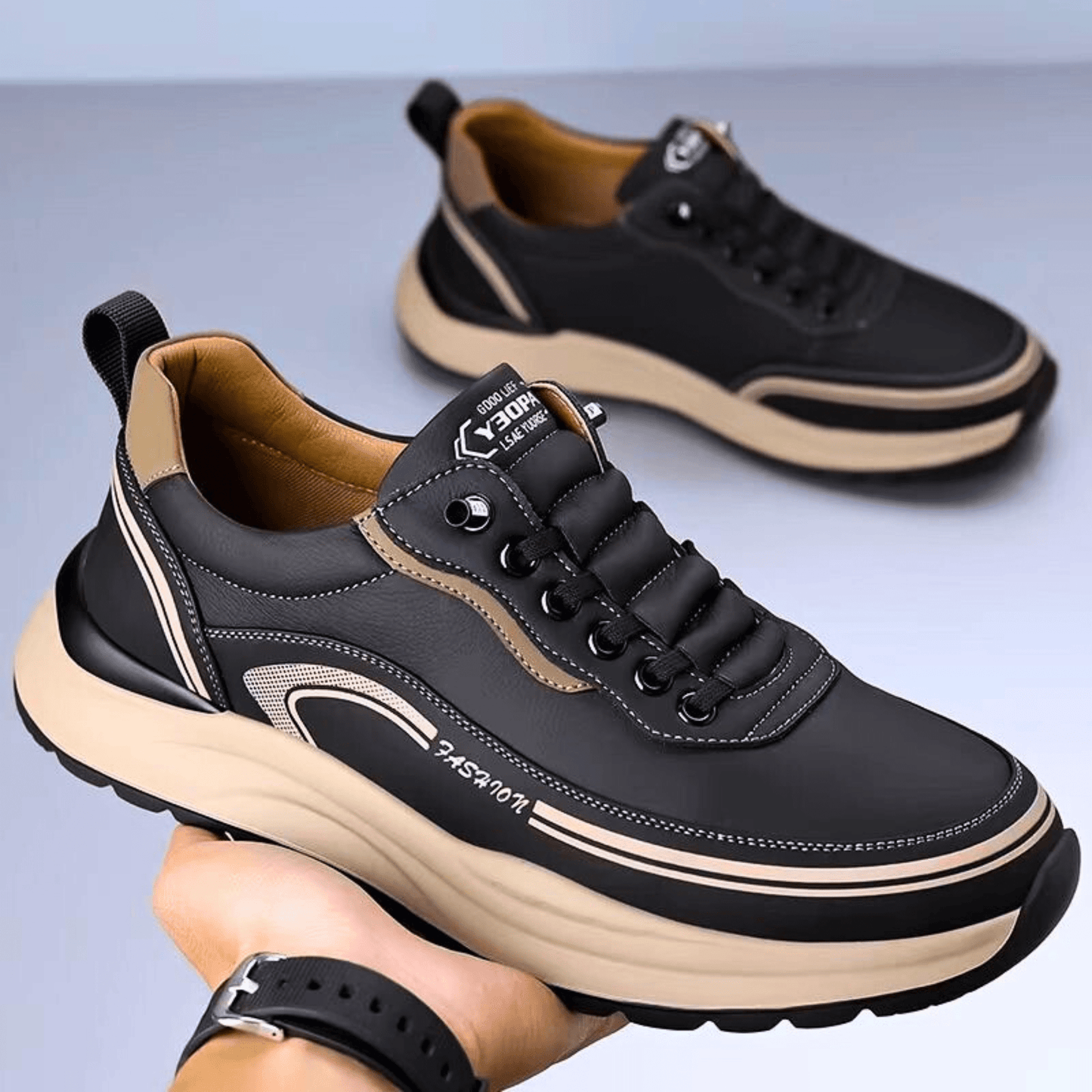 Image of Howard | Heren Casual Sneakers met Veters