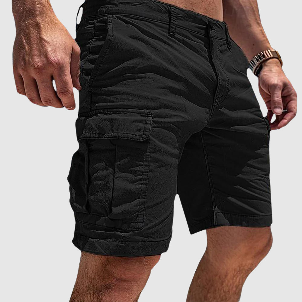 Image of Hugo | Heren Cargo Knie Lengte Shorts