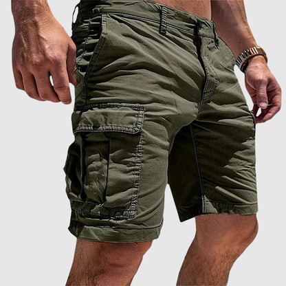 Image of Hugo | Heren Cargo Knie Lengte Shorts