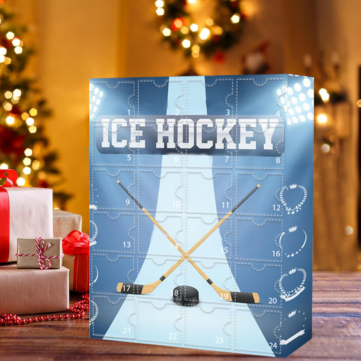 IJshockey-adventskalender - Met 24 deurtjes