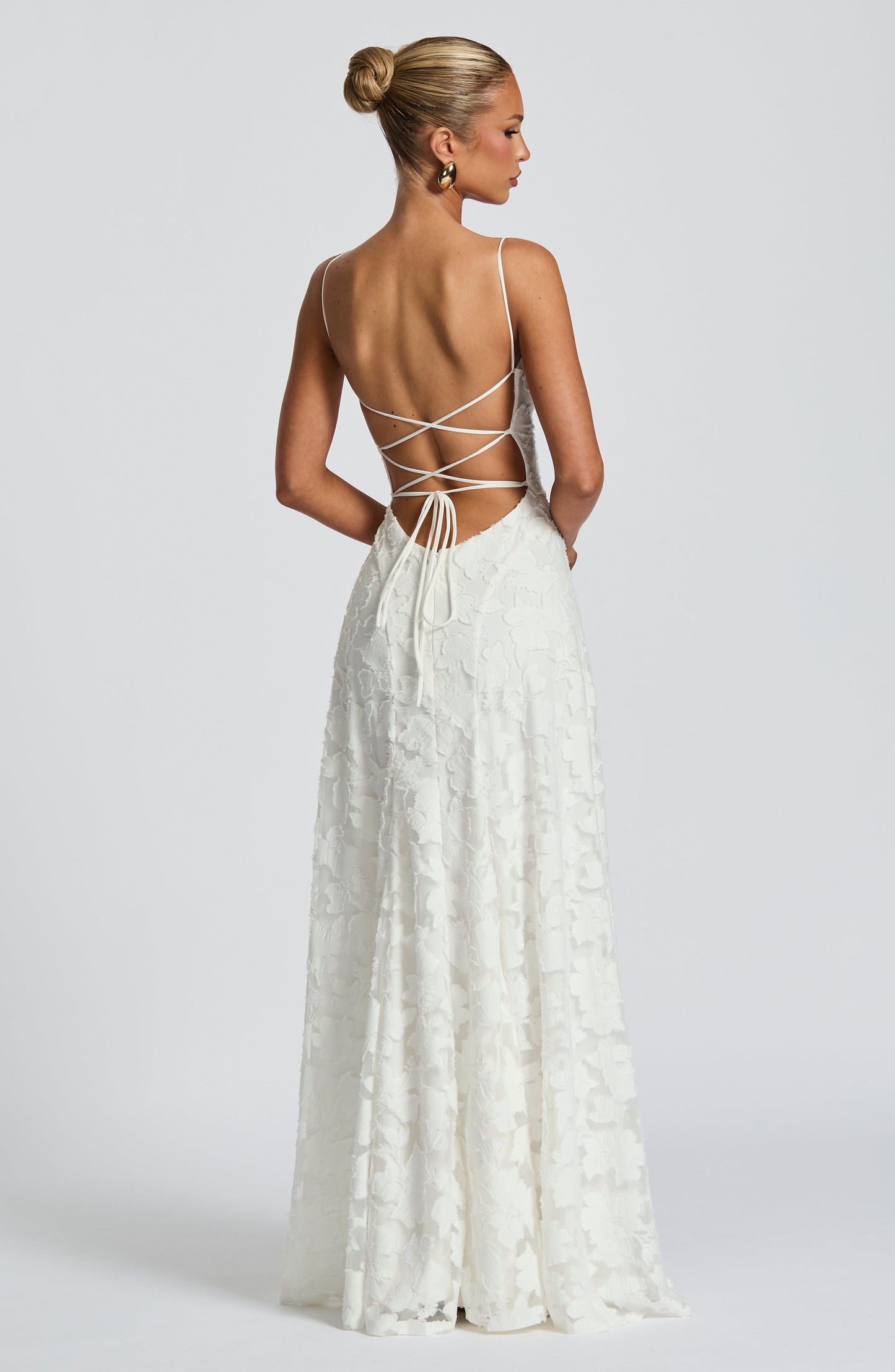 Image of Isa | Dames Spaghetti Bandjes Maxi Jurk