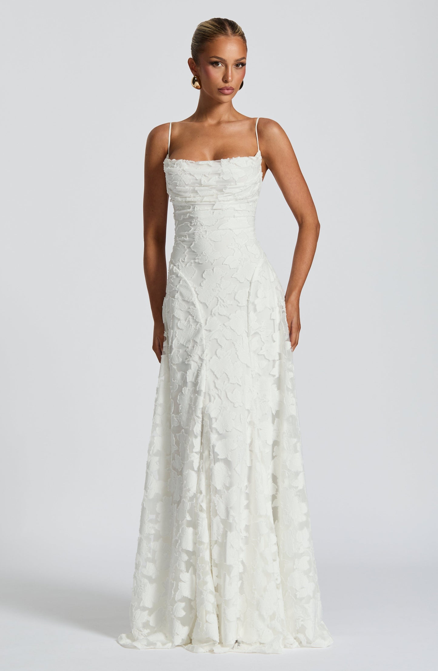 Image of Isa | Dames Spaghetti Bandjes Maxi Jurk