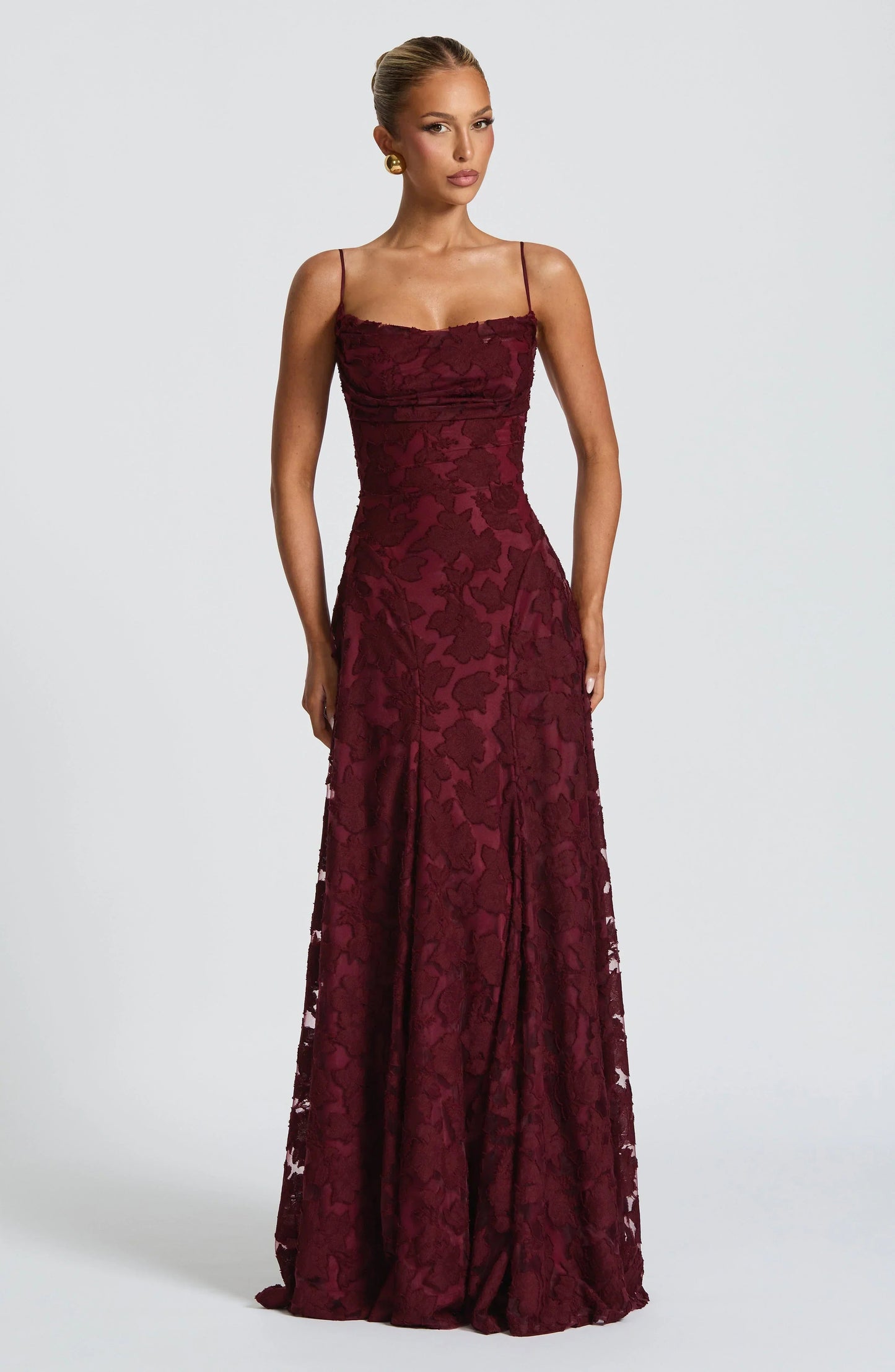 Image of Isa | Dames Spaghetti Bandjes Maxi Jurk