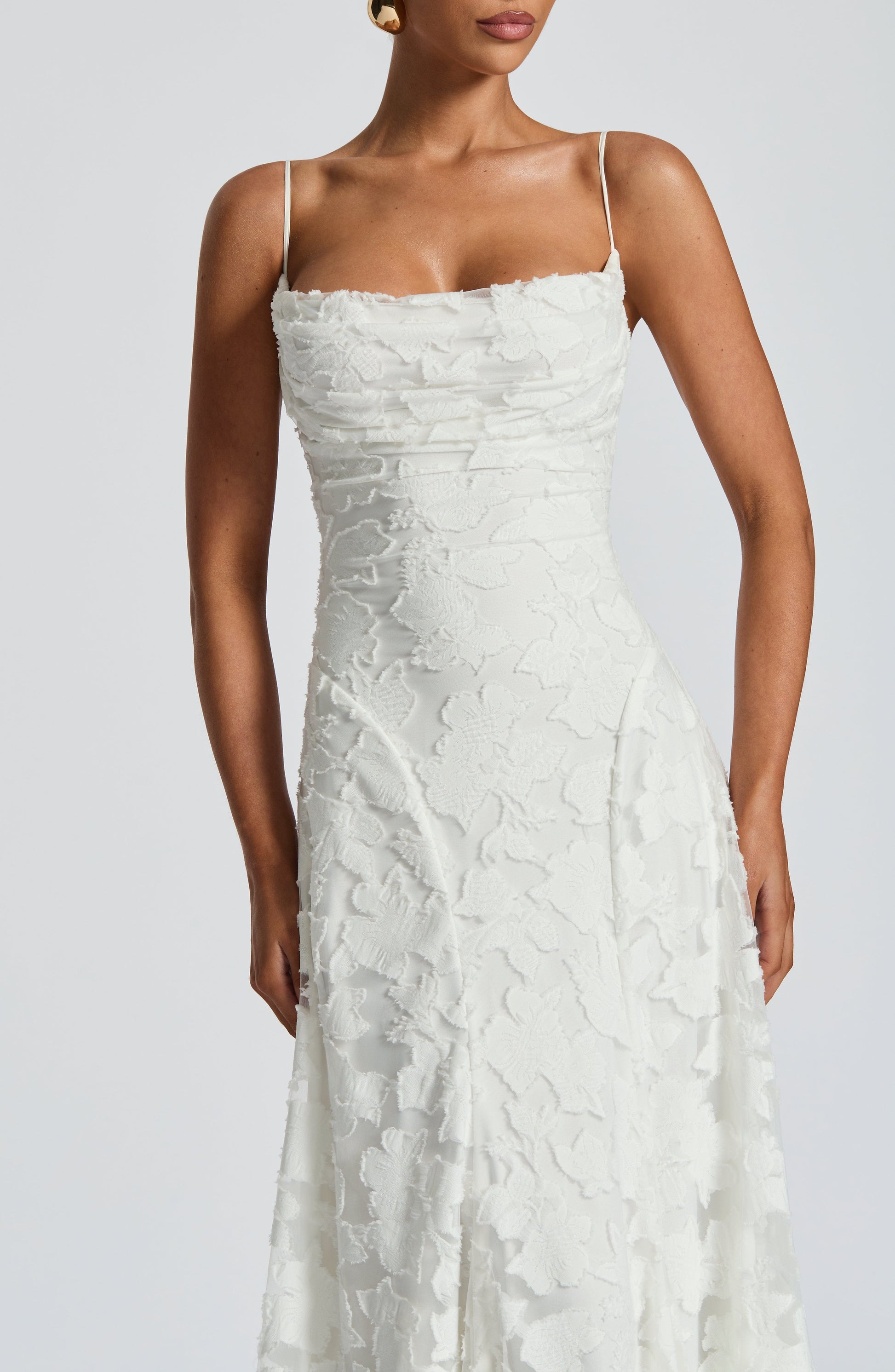 Image of Isa | Dames Spaghetti Bandjes Maxi Jurk
