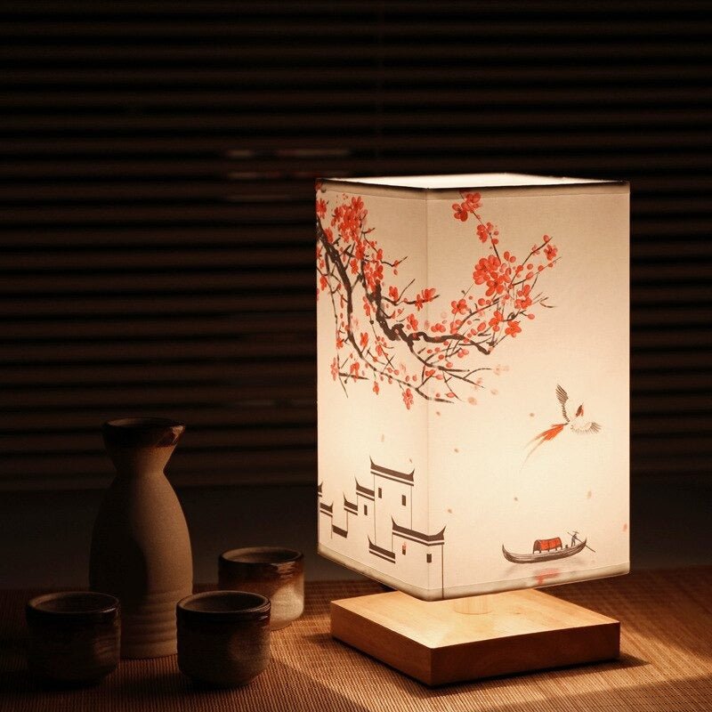 Japans-Scandinavische tafellamp