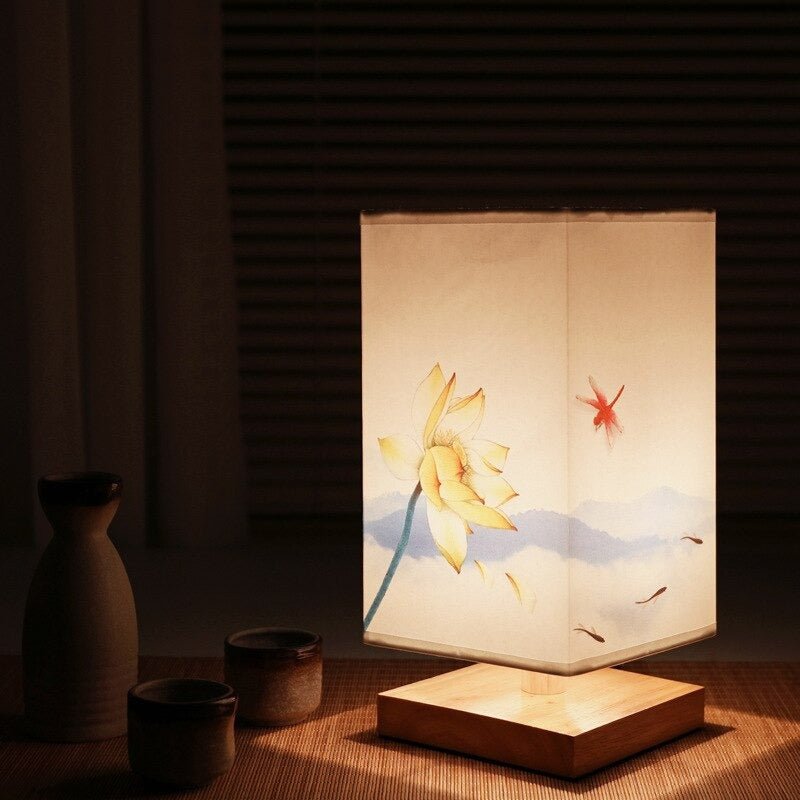 Japans-Scandinavische tafellamp