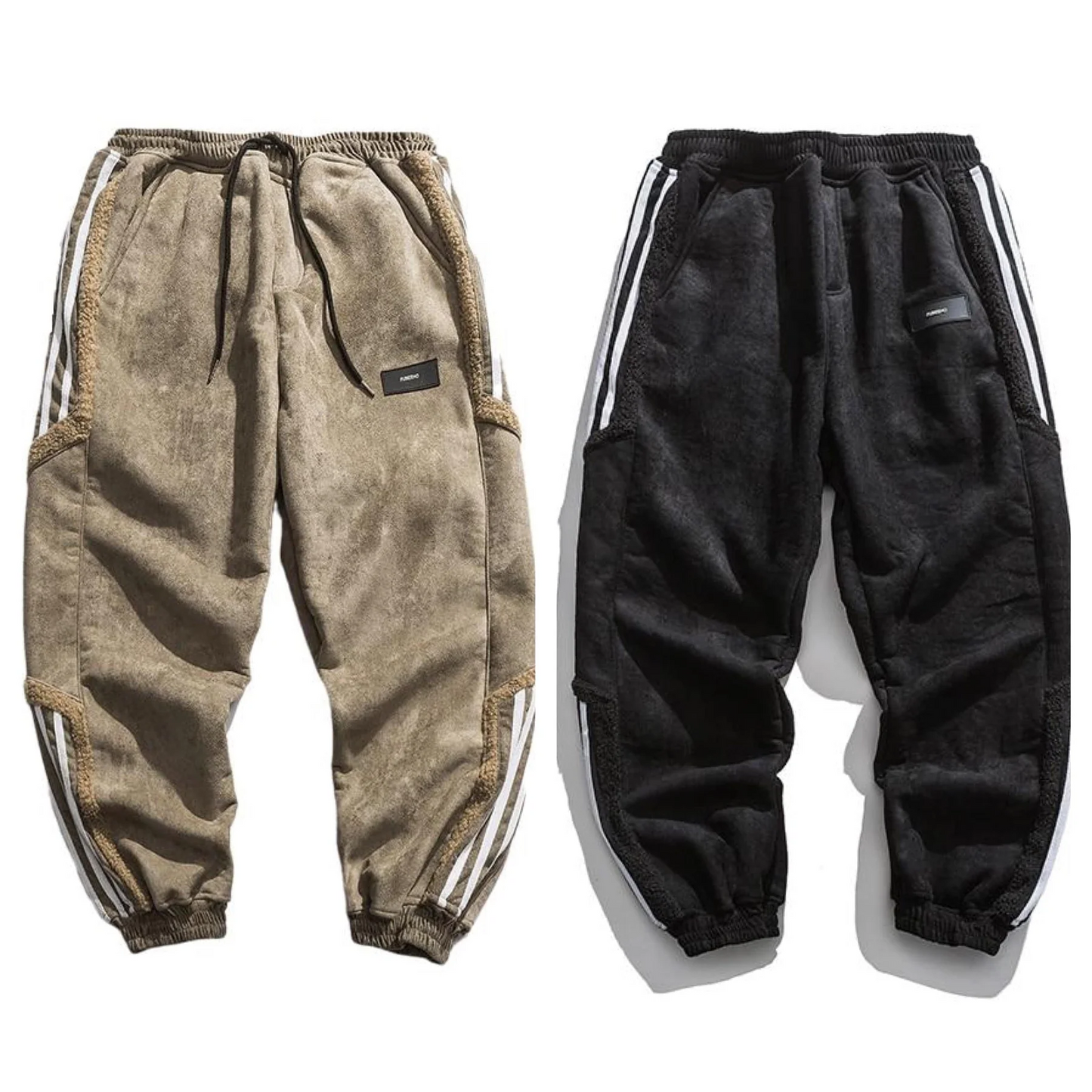 Image of Jens | Gestreept Joggingbroek met Boorden voor Heren