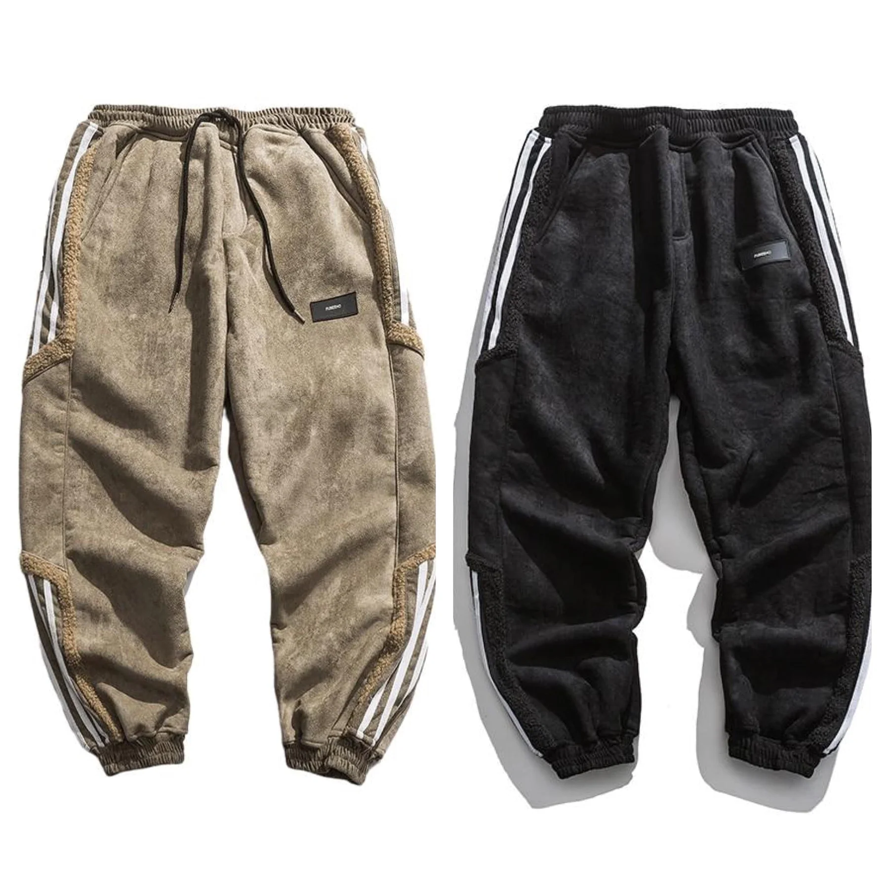 Image of Jens | Gestreept Joggingbroek met Boorden voor Heren