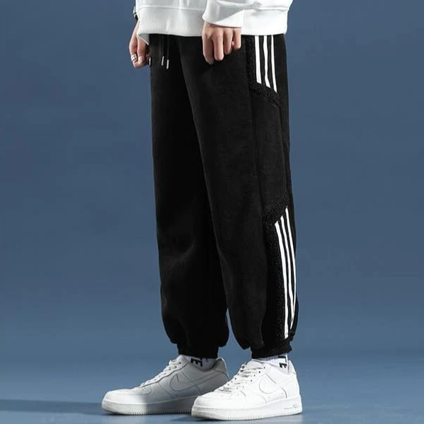 Image of Jens | Gestreept Joggingbroek met Boorden voor Heren
