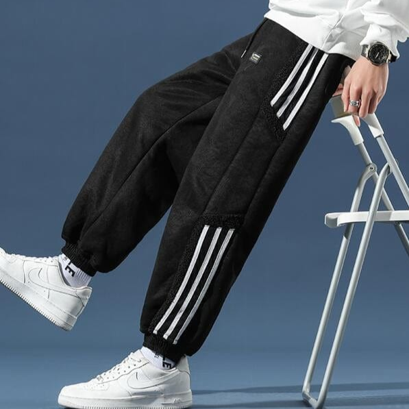 Image of Jens | Gestreept Joggingbroek met Boorden voor Heren