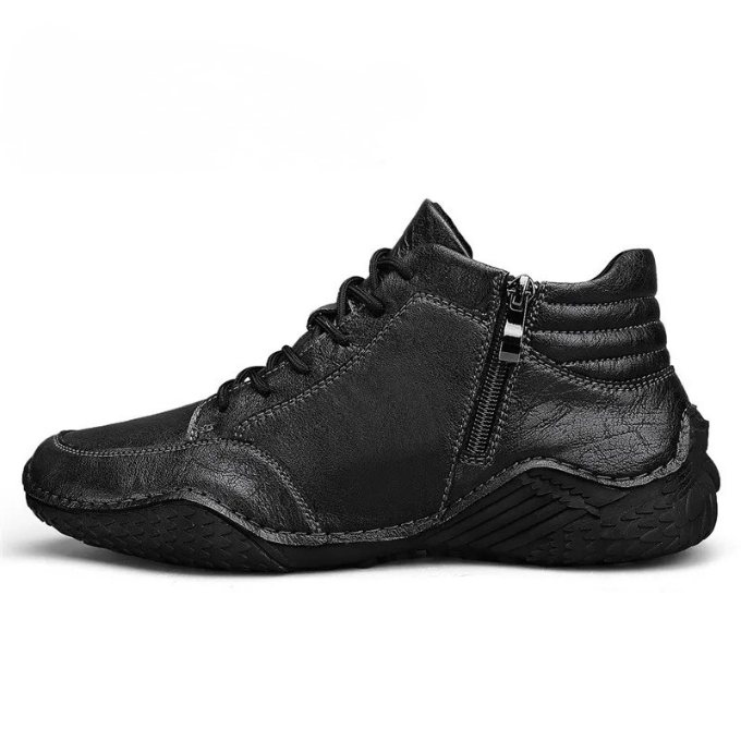 Image of Jesse | Heren Vetersluiting Rits Ankle Boots