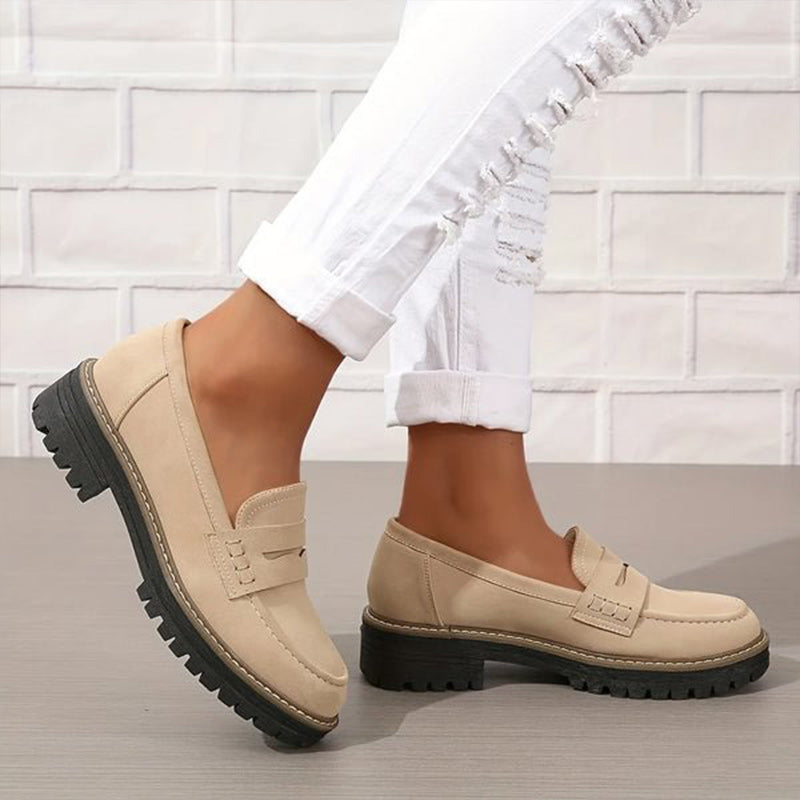 Image of Joke | Dames Platform Loafers met Grove Zool en Instapmodel