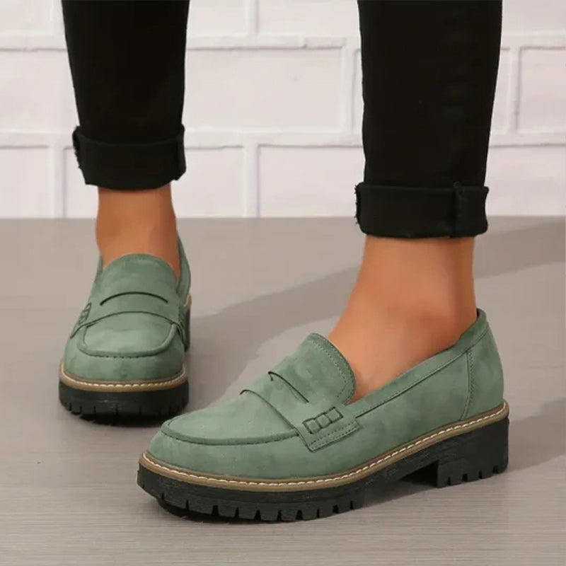Image of Joke | Dames Platform Loafers met Grove Zool en Instapmodel
