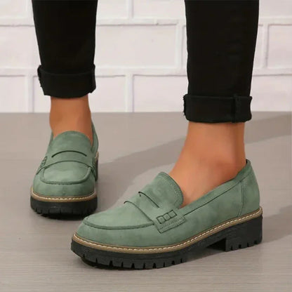 Image of Joke | Dames Platform Loafers met Grove Zool en Instapmodel