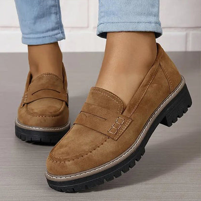 Image of Joke | Dames Platform Loafers met Grove Zool en Instapmodel