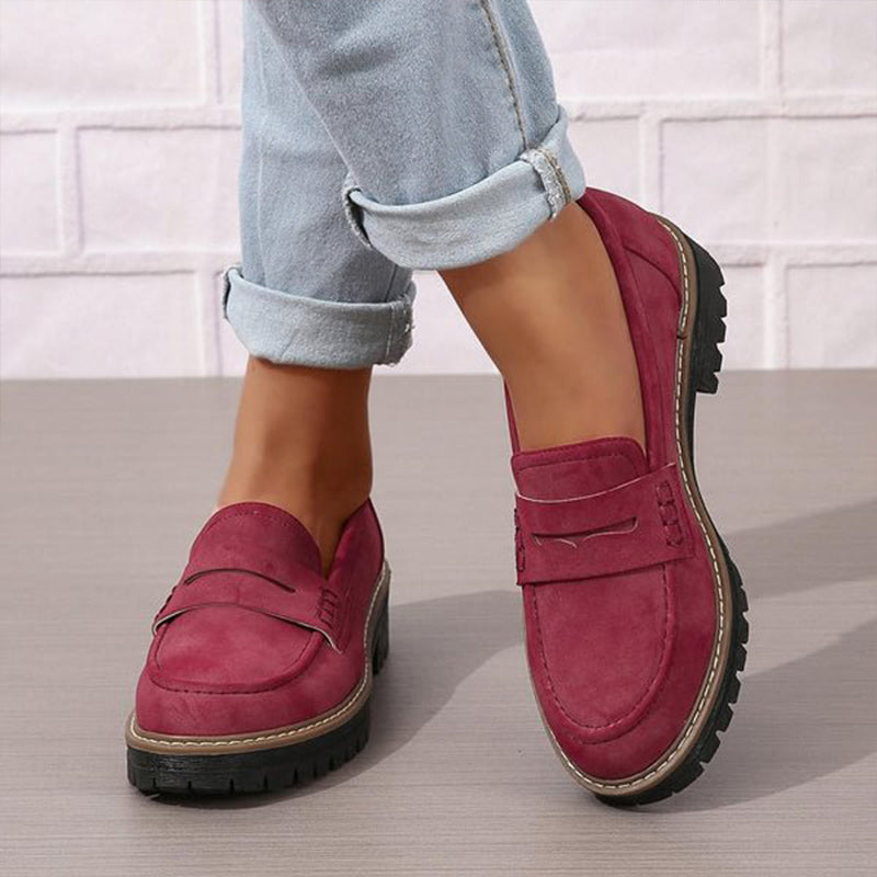 Image of Joke | Dames Platform Loafers met Grove Zool en Instapmodel