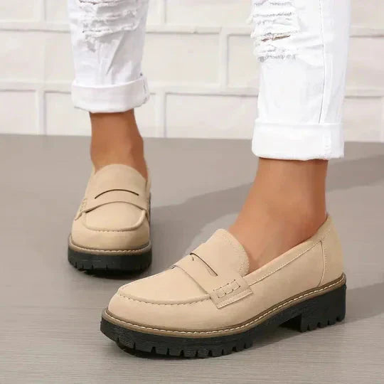 Image of Joke | Dames Platform Loafers met Grove Zool en Instapmodel