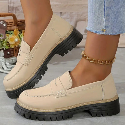 Image of Joke | Dames Platform Loafers met Grove Zool en Instapmodel