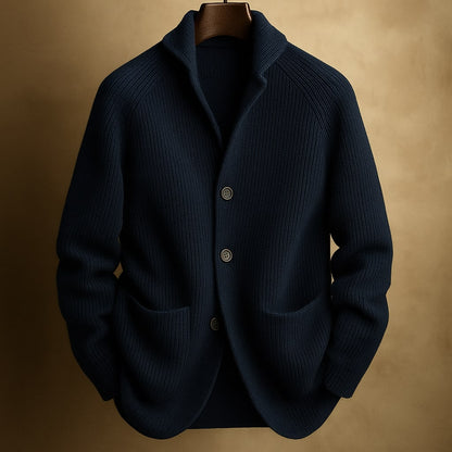 Image of Joost | Heren Shawl Collar Cardigan met Knoopsluiting