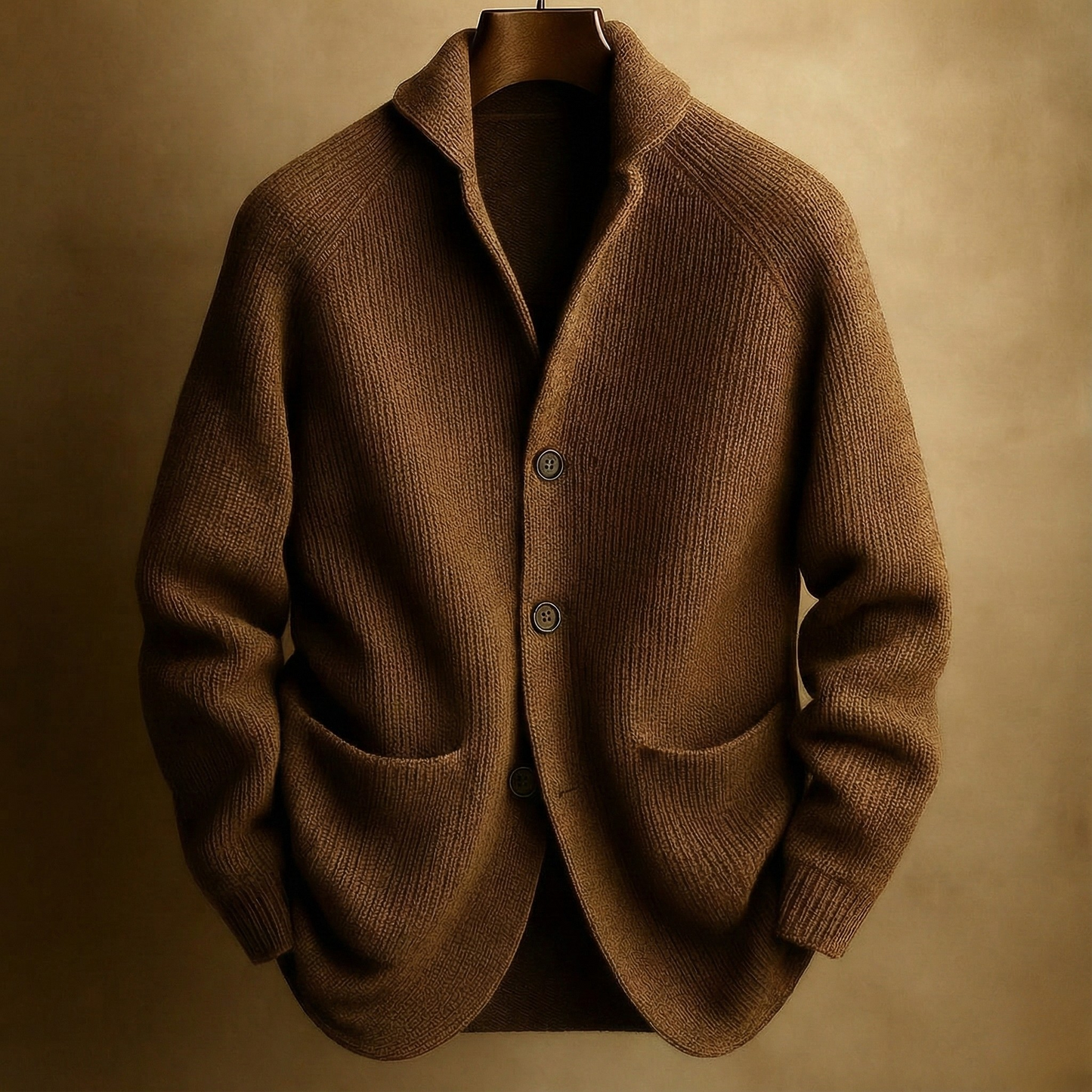 Image of Joost | Heren Shawl Collar Cardigan met Knoopsluiting
