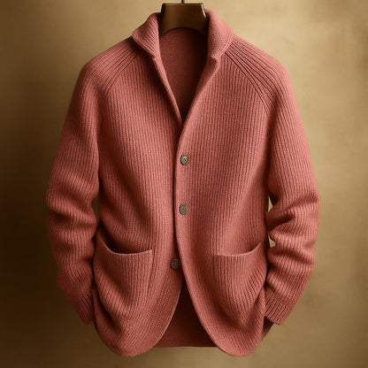 Image of Joost | Heren Shawl Collar Cardigan met Knoopsluiting