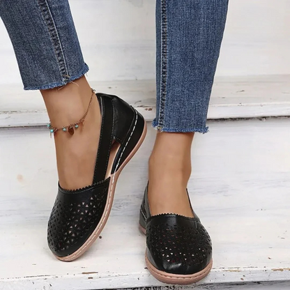 Image of Julia | Dames Instap Sleehak Gesloten Teen Schoenen