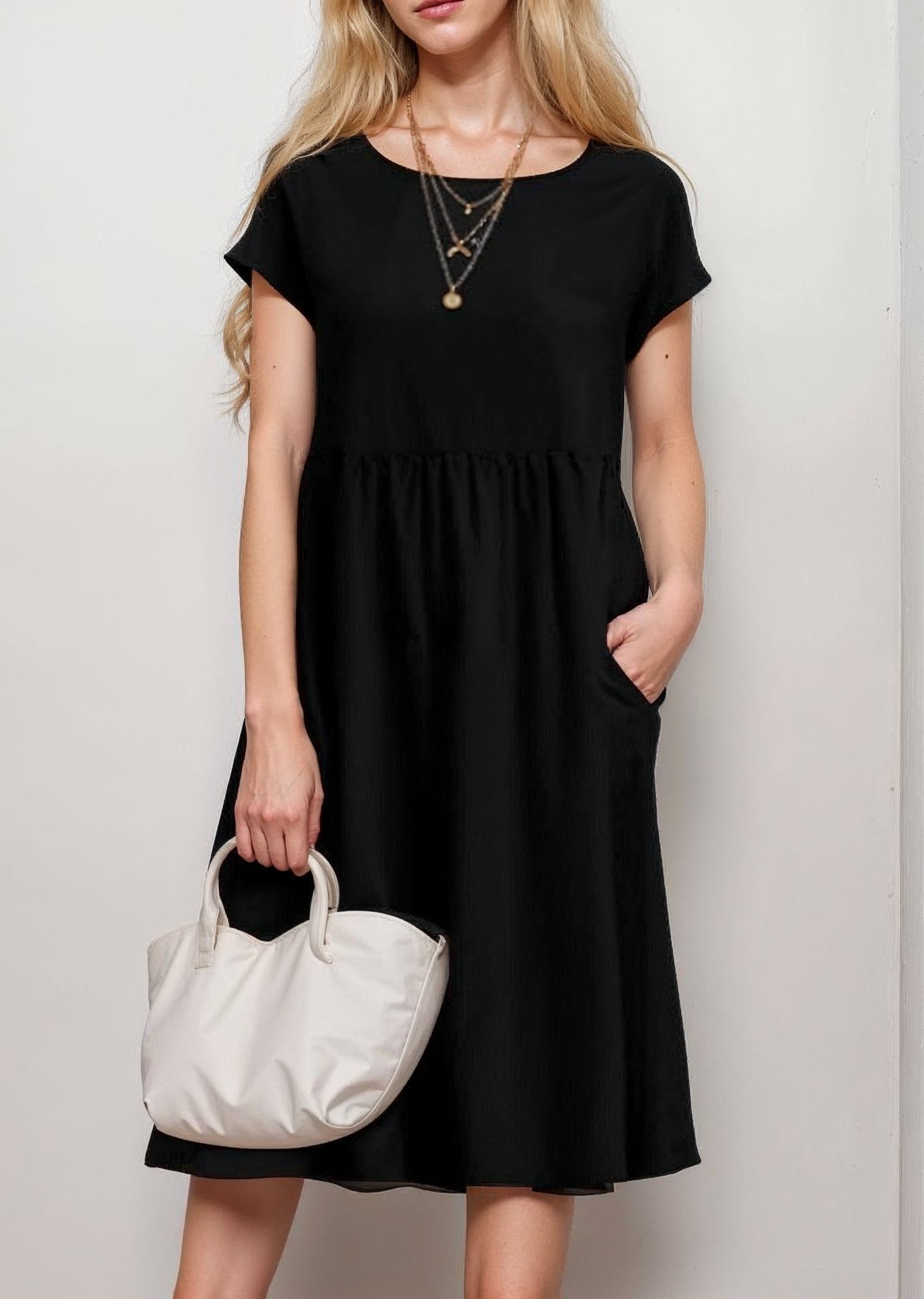 Image of Julie | Dames A-lijn Midi Jurk